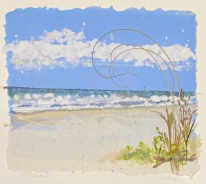 Penry, Chris, Peace and Quiet, 23 x 26, Hand Papermaking, $575. Penry, Chris, Peace and Quiet, 23 x 26, Hand Papermaking, $575.